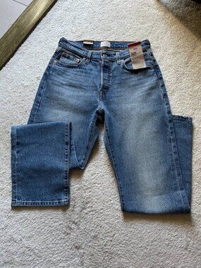 NWT Levi's 501 Curve High Rise Stretch Women's Jeans Size 29/30